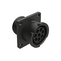 Amphenol SINE Systems FLS012N8S03 ຕົວເຊື່ອມ 8 POS SQUARE FLANGE RECEPT