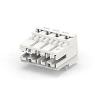 AMP Connectors - TE Connectivity 1-1703097-1 ກອງປົກ 4POS MT - EDGE HOUSING