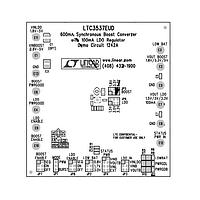 Analog Devices DC1242A ຕົວຄວບຄຸມແຮງໂຕລະຟັດ - ຕົວຄວບຄຸມສະຫວັດ LTC3537EUD - 600mA (I sw) Synchronous Bo