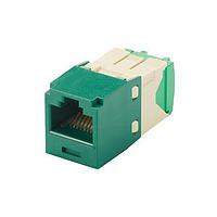 Panduit CJT688TGGR ຕູ້ຕໍ່ແບບມົດູເລີ / ຕູ້ຕໍ່ເຄືອຂ່າຍ Ethernet Mini-Com Mod Cat 6 28/30 AWG UTP