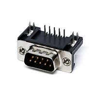AMP Connectors - TE Connectivity 2301843-1 ປລັກ AMPL PLUG HD20, R/A 9P, B/L,4-40 INS