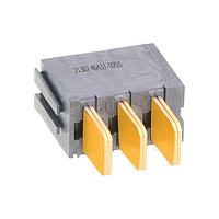 Molex 46437-9203 ຫົວກາງ PCB 3 ວົງຈອນພະລັງງານ DC ການກົດຕິດຕາມຫົວ