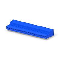 AMP Connectors - TE Connectivity 4-640442-9 ຮູງຮັບ Receptacle 19P 26AWG MTA100 CON ASSY WHT W/BLUE STR