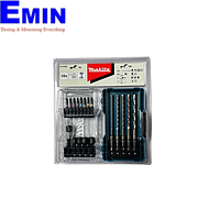 MAKITA E-07082 ຊຸດເຈາະຄອນກຣີດ ແລະ ຮາບພຽງ (18pcs)