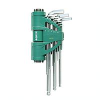 SATA 09124 9PC. ຈຸດບານພິເສດທີ່ມີມືຈັບ (2-10mm)