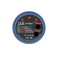 CEM DT-906A Socket Polarity ແລະ Earth Leakage Tester