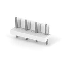 AMP Connectors - TE Connectivity 7-1123724-1 ຮອງສະໜອງແລະກອງສາຍສົດ 3.96EP HDR ASSY 4(7)P (NATURAL GWT)