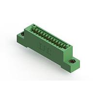 EDAC 345-013-521-107 With Flanges .100" (2.54mm) Pitch Card Edge Connector
