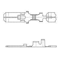Yazaki 71142251 ຂໍ້ຕໍ່ TERM 250 M 6.3MM UNSLD