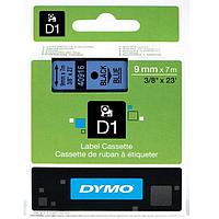 DYMO 63020735 Labelmanager D1 ເທບສີດໍາ/ສີຟ້າ (9mm x 7m)