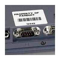 Panduit C200X100YJC ປ້າຍລາຍການຖ່າຍທອນຄວາມຮຸນແຮງ 2 x 1