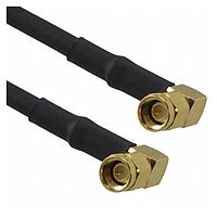 Amphenol RF 095-902-482M050 ການປະກອບສາຍ RF SMA RA ເຖິງ SMA RA ຢູ່ໃນ LMR-240 Cbl 0.5M