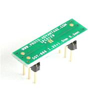 Chip Quik IPC0129 ປະຕູສອກແລະອາແດບເຕີ SOT-886 ເປັນ DIP-6 SMT Adapter
