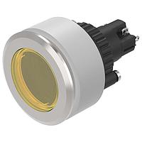 EAO K14-131.221071 ປຸ່ມກົດສະແດງແສງ Pushbutton Switches Illuminated pushbutton-Set flat lens yellow flat mom 1NC+1NO ST 24VAC/DC
