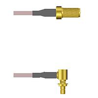 Amphenol Custom Cable Q-7103H0005108i ສາຍສະບັບ RF SMA-SJ/SMB-RJB G316 108I