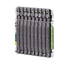 SIEMENS 6ES7400-1JA11-0AA0 Simmatic S7-400, Ur2 Rack Alu, 9 ສະລັອດຕິງ