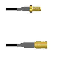 Amphenol Custom Cable Q-2V03W0003018i ສາຍສະບັບ RF SMA-SJ/SMB-SP G174 18I