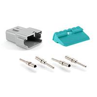 Amphenol SINE Systems AT04-12PA-KIT01 ຊຸດ AT 12P KIT WEDGE & CONTACTS