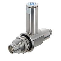 HUBER+SUHNER 3400.31.0024 ອຸປະກອນປ້ອງກັນການປະຕິບັດສະຫຼຸບ Coaxial Surge Protector Device, EMP sub-500 MHz, 3GPP band 71 ມີປະຕູ 4.3-10 jack(f) ເຖິງ jack(f), TETRA