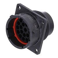 Amphenol SINE Systems RTS018N23P03 ຕົວເຊື່ອມ RCP SQ FL 23POS SZ 18 PIN SEAL