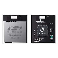 Silicon Labs BGM111A256V21R ອາເດັດເຕີ USB BGM111A ໂມດູນບລູທູດໄວເລດ, PCB, +8 dBm, 2.4 GHz, 256 kB flash, -40 ຫາ 85 C, ອະນຕີນາທີ່ຕິດມາໃນ
