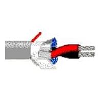 Belden 5300F1 0101000 ເສັ້ນສາຍຫຼາຍສາຍ 18AWG 2C STRAND 1000ft SPOOL ສີດຳ