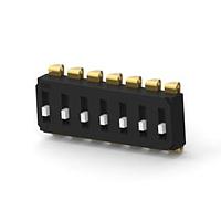 P&B 1-2319847-7 ສະຫນັບ DIP END STACK DIP 7P J RAISED TUBE