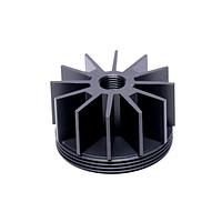 Advanced Thermal Solutions ATSEU-077C-C2-R0 ຮີດຊິນ STAR LED Heat Sink, 45mm dia., 18mm, ສີດຳ, ອຸປະກອນພື້ນຖານ