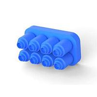 AMP Connectors - TE Connectivity 1586359-8 ເຄື່ອງສ່ວນປະກອບ 8P GANG WIRE SEAL MINI
