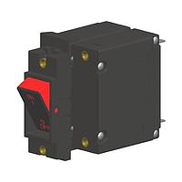 Carling Technologies A12-B0-34-610-131-E ຮາຍດຣອລິກ-ແມກເນຕິກ 10A 2 POLE .250 QC FLAT ROCKER ແດງ