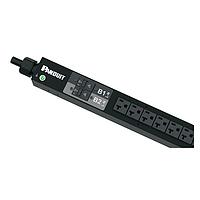 Panduit P22B09M PDU - ອຸປະກອນຈັດສົ່ງພະລັງງານ BASIC PDU, 30AMP, (22)5-20R, NEMA L5-30P