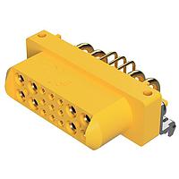 Amphenol Positronic GFSH89F47LN ຕົວເຊື່ອມຕໍ່ພວມຄວາມຫນາແບບຜົນກະທົບພະລັງງານ, 8 ຂະໜາດ 16 ແລະ 9 ຂະໜາດ 22 ຕິດຕໍ່, ປະຕູປະກອບ (ຍິງ), ມຸມຂວາ ບົດບາດການບວກສູງ