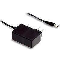 MEAN WELL GSM12U05-P1J ປລັກຕິດຕັ້ງຖືກ 12W 5V 2.4A ການແພດ US 2.1x5.5