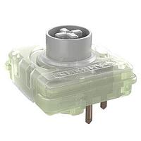 CHERRY MX1B-52NA ປຸ່ມກົດສະຫນອງ Pushbutton Switches MX Low Profile, RGB, Silver stem,3.2mm travel, 1.0mm pre-travel, 45cN, Linear feel, No fixation pins