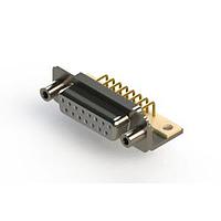 EDAC 630-M15-240-WT6 ຕົວເຊື່ອມ D-Sub - ຕົວເຊື່ອມ D-Sub ມຸມຂວາ ຄວາມໜາແບບມາດຕະຖານ