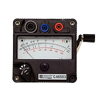 Chauvin Arnoux C.A 6503 megohmmeter ມື cranked (1000V/5GΩ)