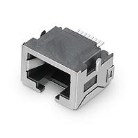 Wurth Elektronik 634108150321 Modular WR-MJ SMT Horiz 8P8C ສີດຳ