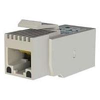 EMO Systems EN-70VD-K ອຸດສາຫະກຳ 1 Gb/s Keystone Network Isolator, 90 angled