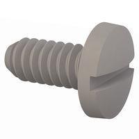 Essentra Components 010440B025 ຕົວຢືດສະກຣູເຄື່ອງຈັກ ສະກຣູສະໂລດ, #4-40 ການດັບກະດູກ, ຍາວ 1/4 ນິ້ວ