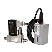 Brooks Instrument 5851EMH ຕົວຄວບຄຸມອັດຕາໄຫຼນ້ຳຫນັກອຸນຫະພູມສູງ (10 - 100 lpm, 85°C)