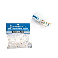 Jonard Tools RJ45-625 ຕົວເຊື່ອມຜ່ານ RJ45 Cat6 Connectors, 25 ຊຸດ
