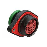 Amphenol SINE Systems AHDP02-24-18PN-BRACL82 ຮັບສະຫຼຸບ 18 ຕຳແໜ່ງ ຕິດຕັ້ງບົດບົດແຜນ RECEPT