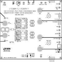 Analog Devices DC2605A ຕົວຄວບຄຸມແຮງດັນໄຟຟ້າ - ຕົວຄວບຄຸມສະໄວ 2x ອອດ PolyPhBuck Cntr ມີຄ່າຄວາມຕ່ຳກວ່າໜ່ວຍມິລລິໂອມ Sub-Milliohm D