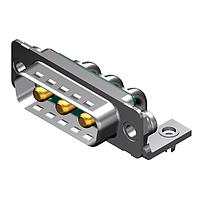 Molex / FCT 173107-0356 ຕົວເຊື່ອມຕໍ່ປະກອບປະກັນສະຕິກ D-Sub DSUB, ການຈັດວາງປະສົມ, 3W3, RECPT