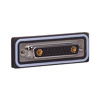 NorComp CDFV17W2213L211 Mixed Contact D-Sub Connectors 17W2 vert soldr F FL 4-40 int thrd 20 Amp