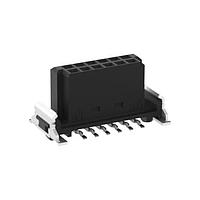 ERNI - TE Connectivity 154805-E ຕົວເຊື່ອມ 12-PIN, ຕັ້ງຕົວຢູ່ແບບຕັ້ງຕົວ, SMT