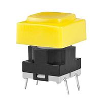 NKK Switches JB15HAP-4EE ປຸ່ມສະຫນອງສະຕິກ OFF(ON) HI OPER EXTD ACT YLW BUTTON/FRAME