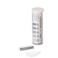 Advantec 08010010 ເຈ້ຍທົດສອບ chlorine (10 to 50 ppm; 300 strips/pack)