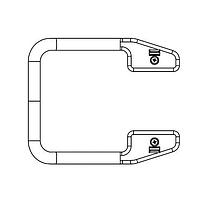 Anderson Power Products E320-89 ອຸປະກອນເສີມ E32 DIN HANDLE KIT