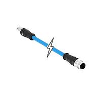 Molex 1201088142 ເສັ້ນສາຍອາເຊນເຊີ / ເສັ້ນສາຍອັກຕູເວີ MIC 4P M/MP ST/ST D-CODED 18M